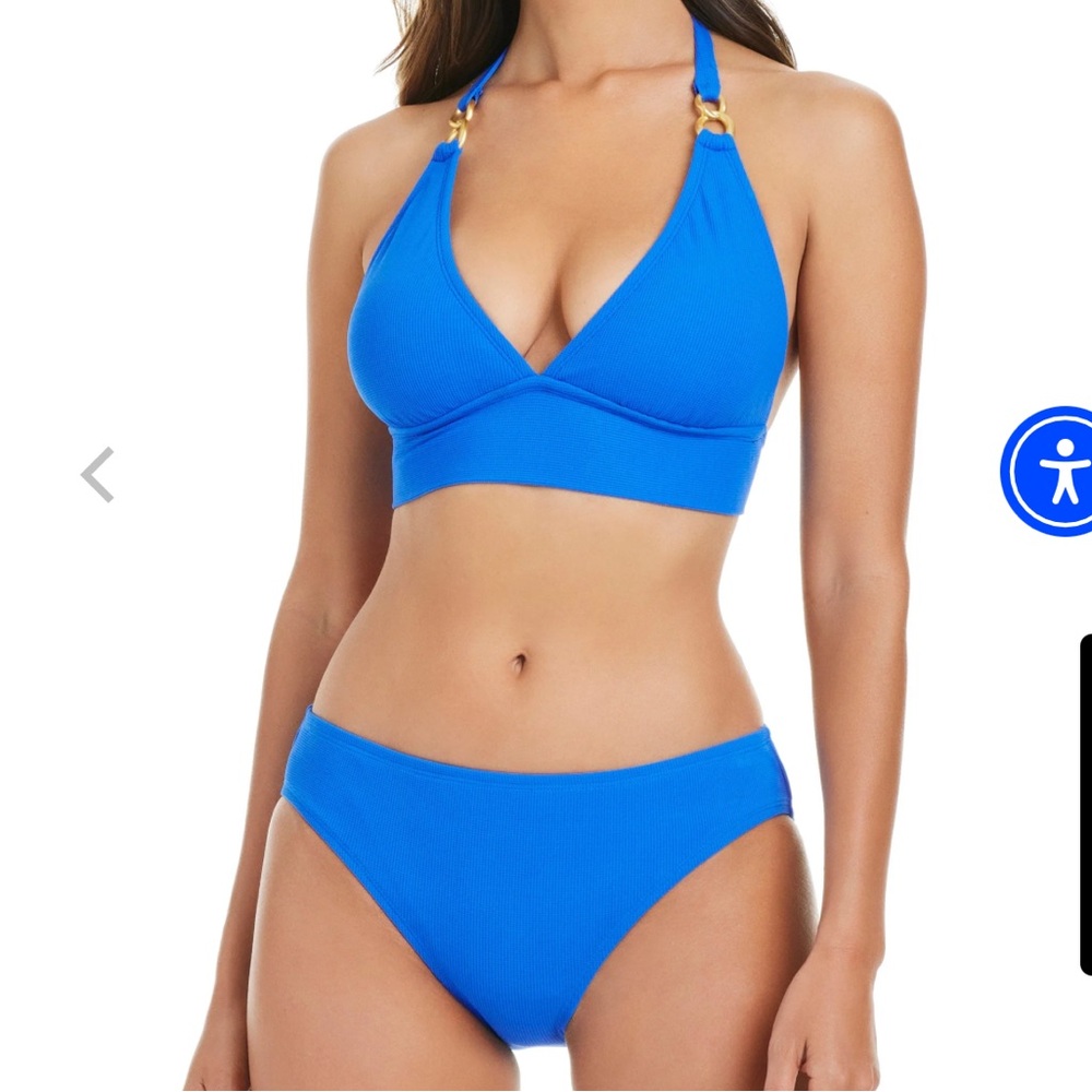 Bleu Rod Beattie Vibrant Blue Bikini Set